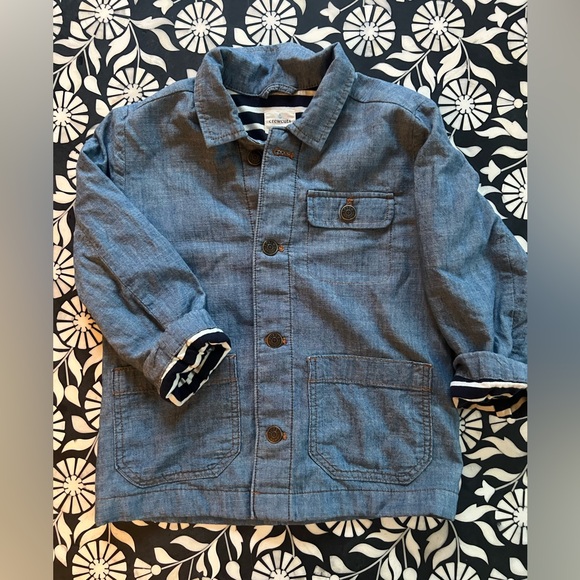 J. Crew Other - J.Crew chambray barn jacket
